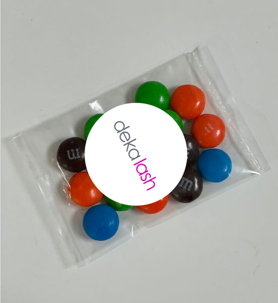 DEKA LASH Custom M&M Bags - (100 BAGS)