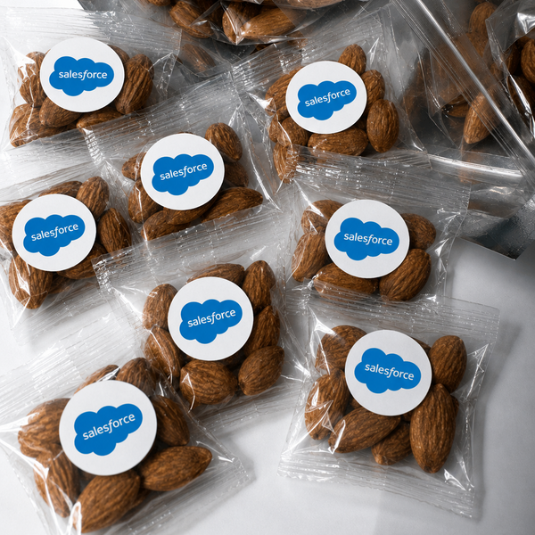Branded nut bags tradeshow giveaways software
