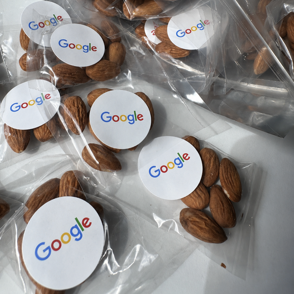 Branded nuts promotional bags