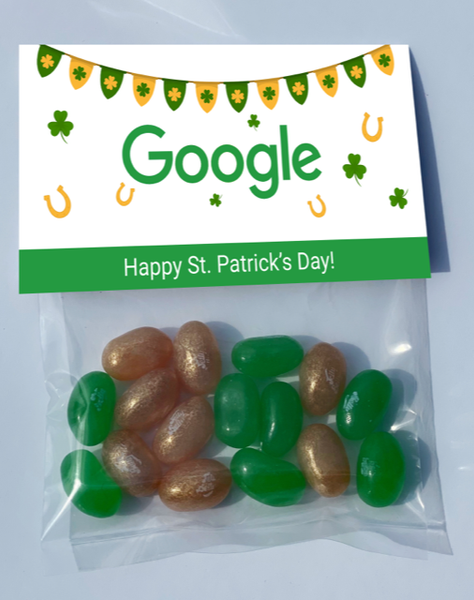 branded jelly bean bags st patricks day