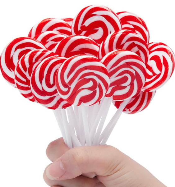 Branded Lollipops with Personalized Custom Logo Labels