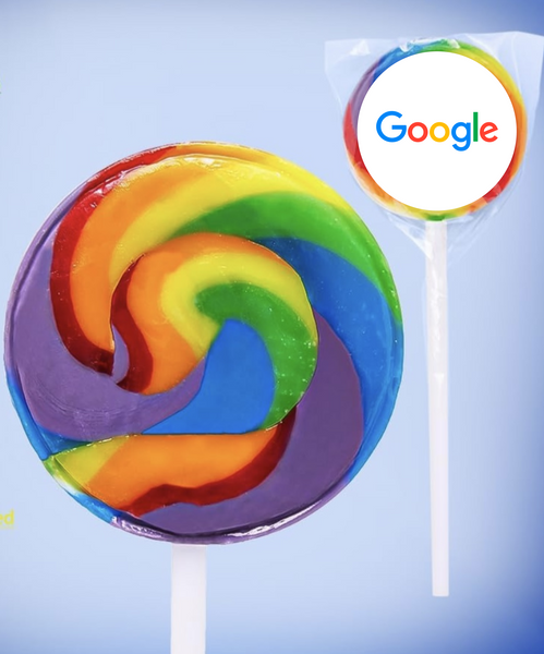 custom logo lollipops