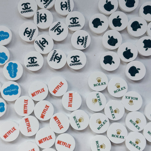 Promotional mints with logo