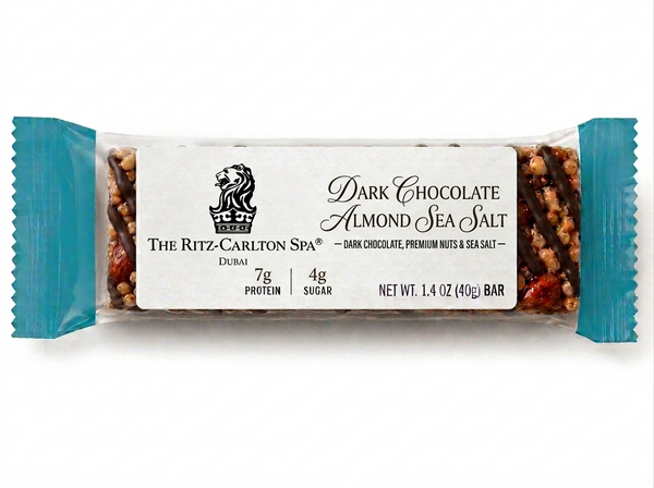 Promotional granola bars for spa