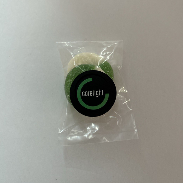 corelight branded candy bags