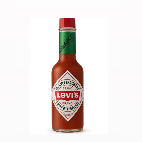 Branded hot sauce promotional product