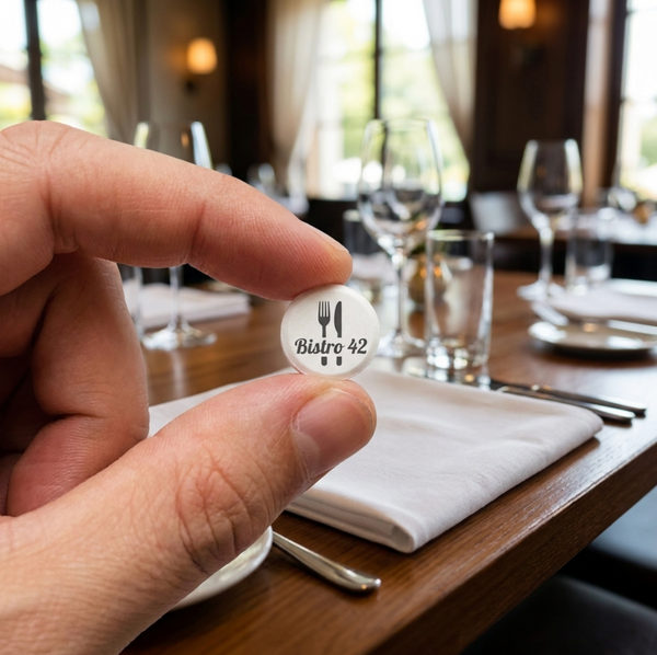 custom printed restaurant mints
