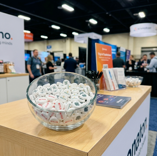custom printed tradeshow mints