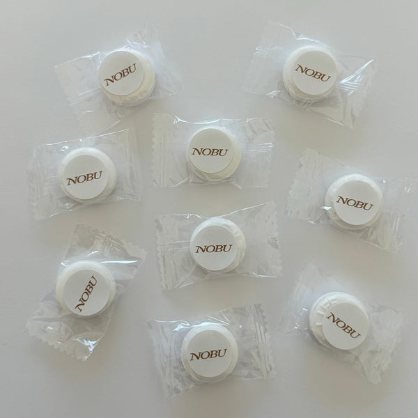 custom hospitality mints