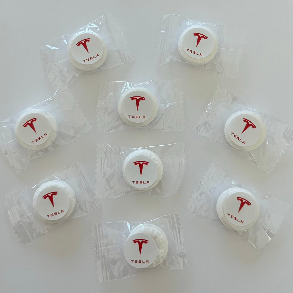 Customised Mints Custom Personalized Lifesaver Mints with Branded Logo Labels - Individ ...