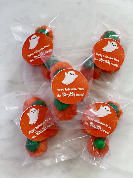custom halloween candy bags