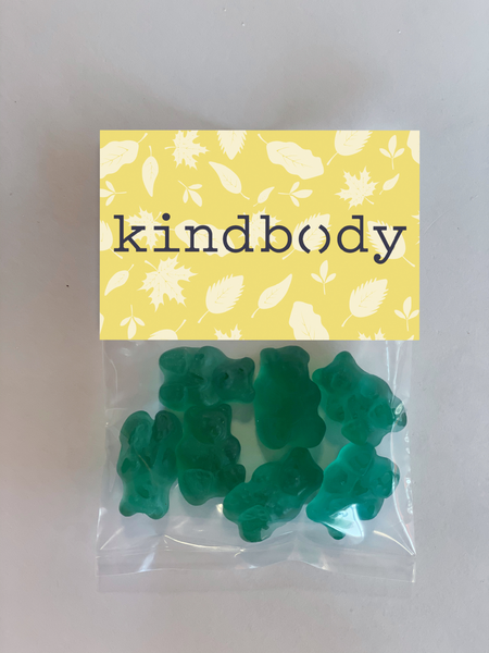 gummy bear promotional candy bags