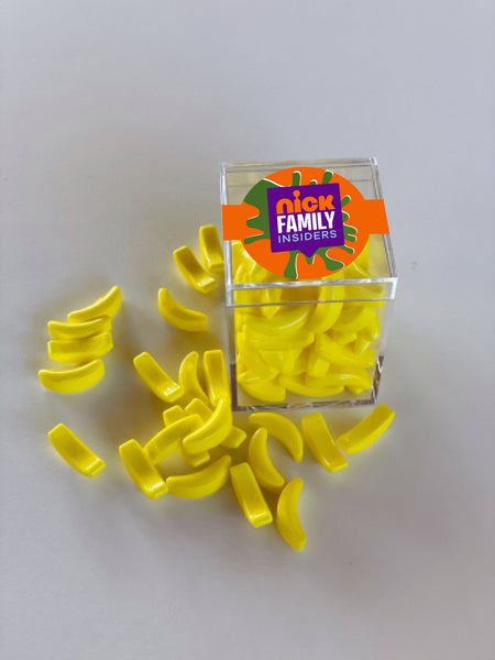 candy bananas custom logo cubes