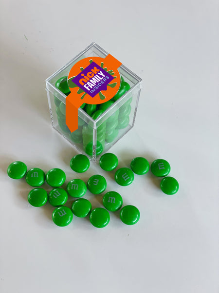 m&ms candy cubes tradeshow giveaways