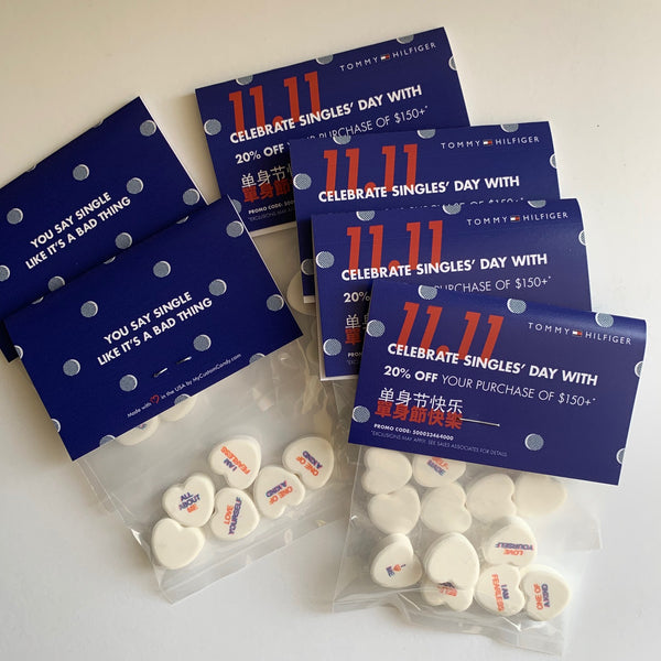 Customize Mints Custom Mints Personalized with Logo - 8 Per Bag (100 Bag Min ...