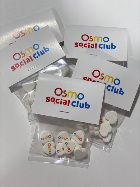 customized mints with logo in bags