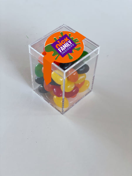branded jelly bean cubes