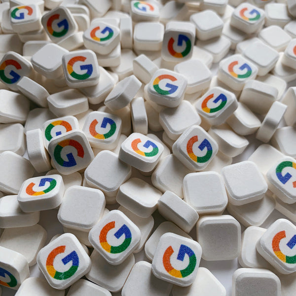 promotional mints with business logo