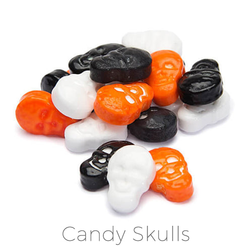 Branded Halloween Candy Cubes with Personalized Labels: Select Your Candy Type
